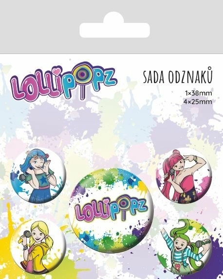 Set značk Lollipopz