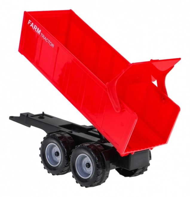 Traktor za nakladanje sena z nakladalnikom za otroke 3+ Premični deli + Trenja pogona