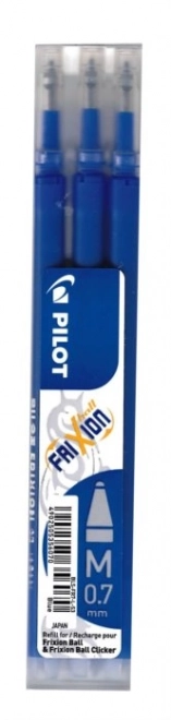 Rezervne polnilo Pilot Frixion 0,7 mm - modra (3 kosi)