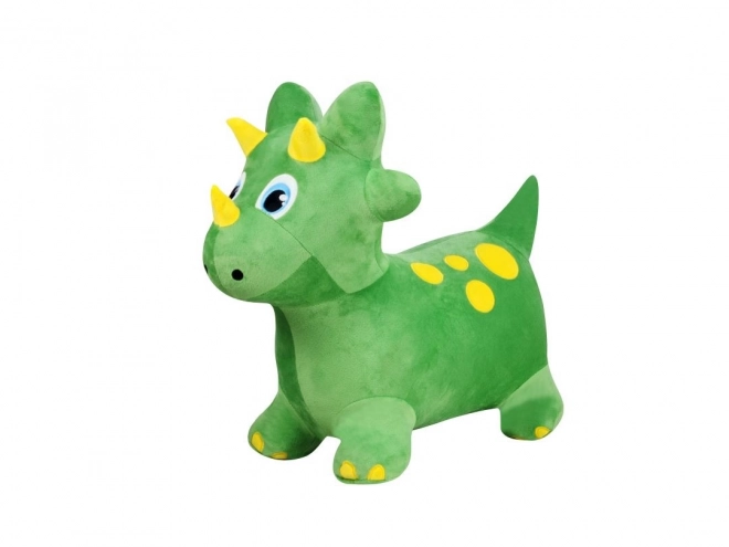 Plišasti skakalec Dino s črpalko