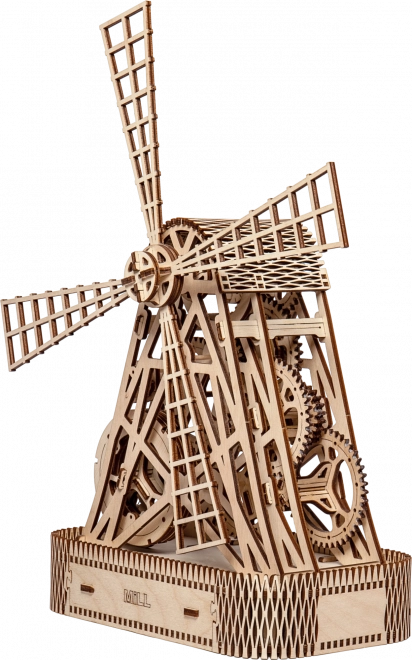WOODEN CITY 3D sestavljanka Mlin 222 delov