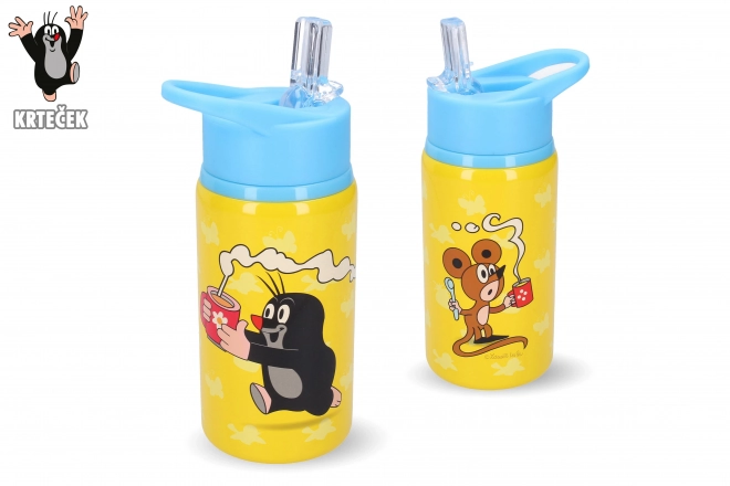 Jeklenička Krtek 500 ml modra