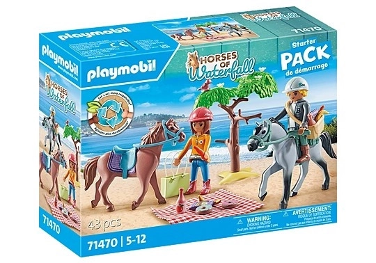 Komplet figuric 71470 Jahanje na plaži z Amelijo in Benom