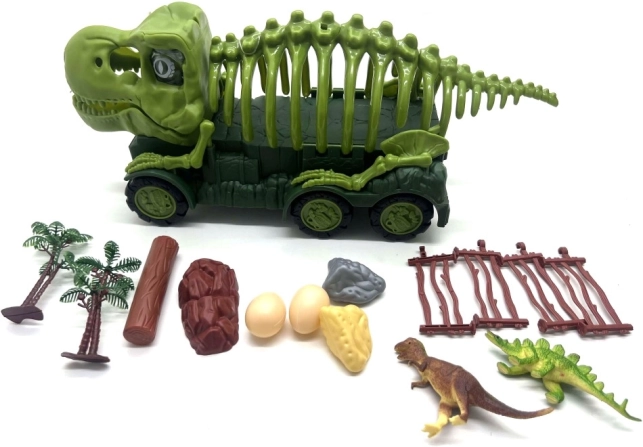 avto v dizajnu dinozavrovih kosti