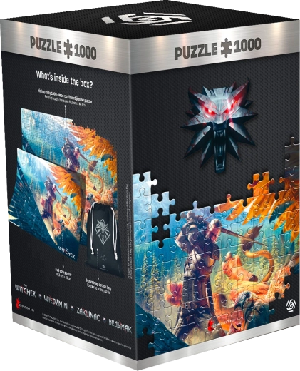 Sestavljanka GOOD LOOT Witcher – Spopad z grifonom 1000 kosov