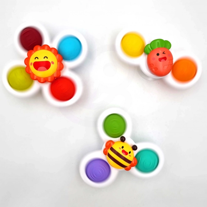 Otroška igrača WOOPIE 3v1 Spinner