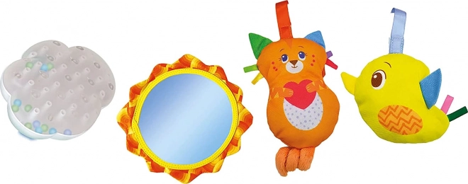 CLEMENTONI BABY Za vas igralna blazina Moja prva odkritja