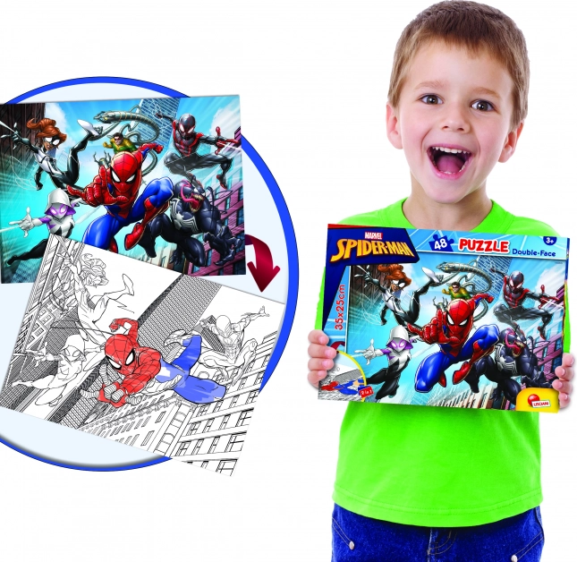 Dvostranske sestavljanke Spider-Man 48 kosov