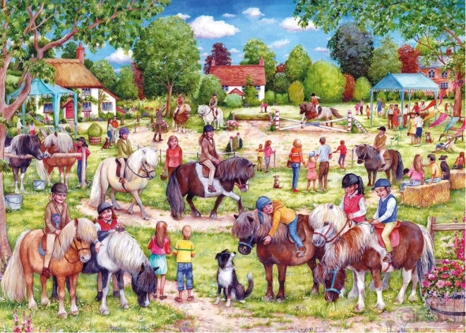Sestavljanka GIBSONS Shetland Pony Club 1000 kosov