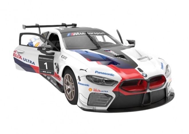 Rastar RC komplet 1:18 BMW M8 GTE bela 66 kosov