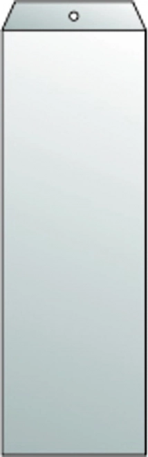 Prozoren ovitek za skladiščne kartice 112x326 mm