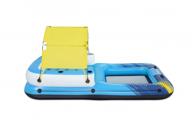 Otok za plavanje z vzmetnico 320/198 cm BESTWAY
