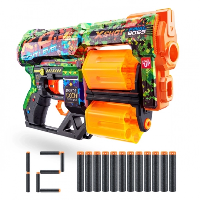 Izstreljevalna pištola X-Shot Skins Dread z 12 puščicami, verzija B
