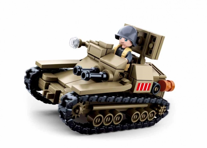 Sluban WWII M38-B0709 Mali tank