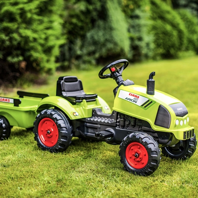Traktor s pedali Claas Arion 410 z voznikom