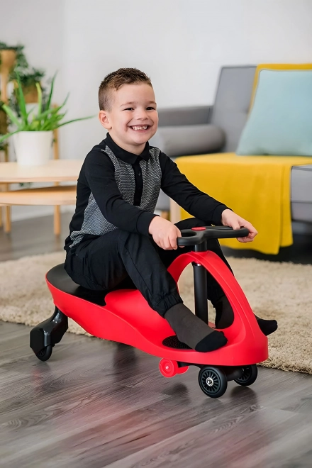 Vozilo s LED kolesci rdeče ECOTOYS
