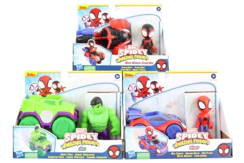 Vozilo in figurice Spider-Man za pustolovščine