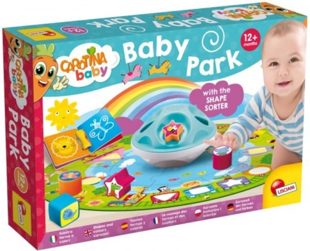 park oblik in barv LISCIANI Carotina Baby – izobraževalna igrača za otroke od 12 mesecev