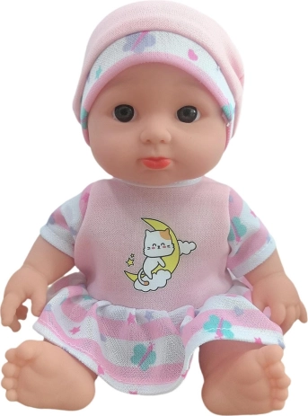 dojenček punčka rožnata 22 cm