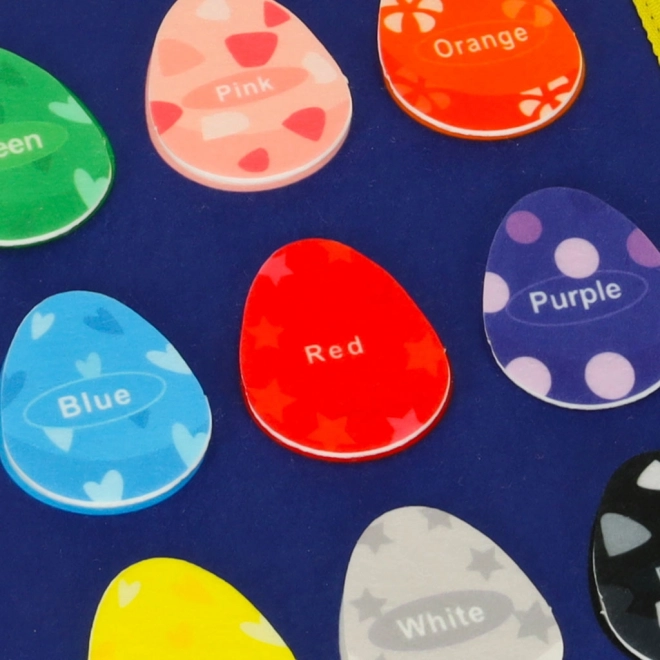 Montessori senzorična manipulativna deska z motivom dinozavra modra