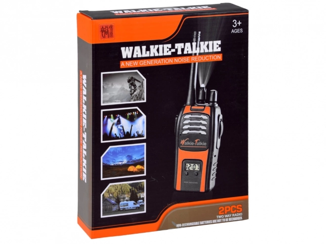 Walkie-talkie z baterijo in dosegom 50 m ZA4471