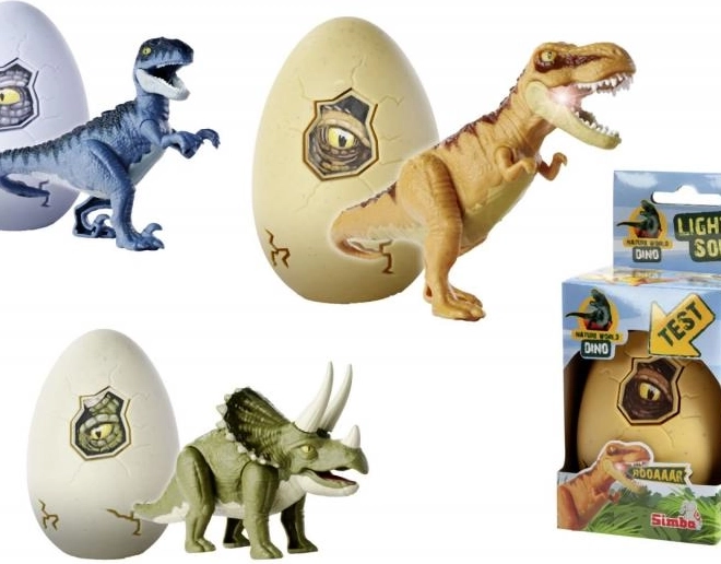 Svetleča figura dinozavra v jajcu