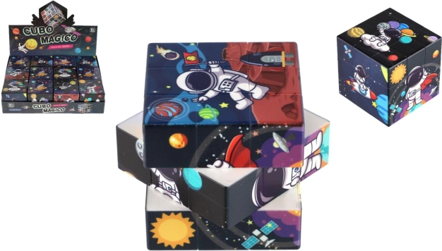 Ugankarska kocka s vesoljskim motivom 3x3x3
