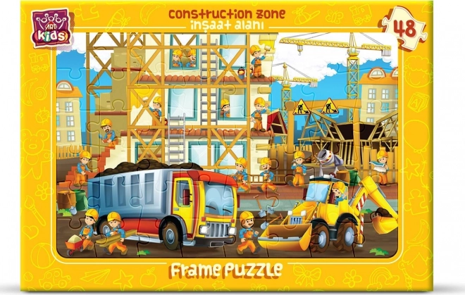 ART PUZZLE Puzzle na Gradbišču 48 kosov