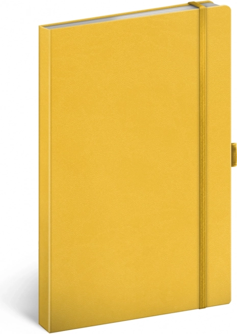 Črtasti zvezek NOTIQUE rumen 13 × 21 cm
