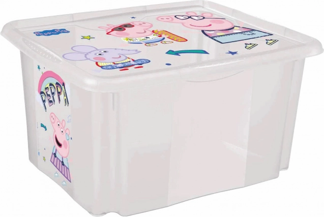 Shranjevalna škatla s pokrovom Velika Peppa Pig