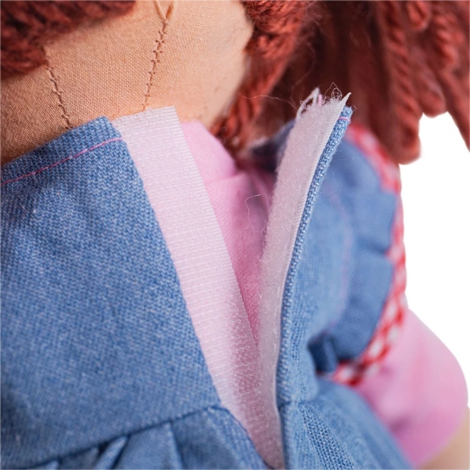 Tkaninska punčka Melody od Bigjigs Toys 34 cm