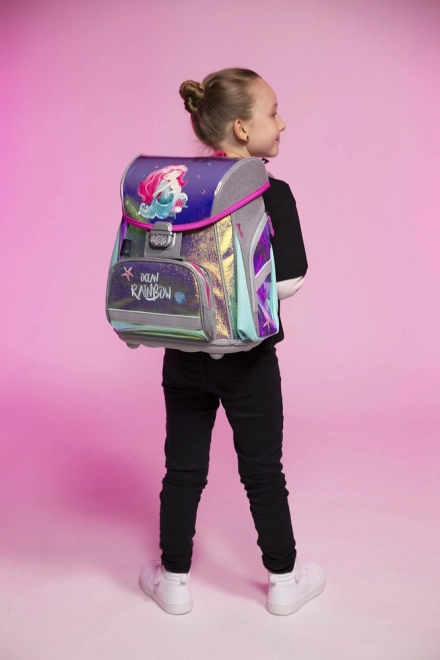 Ergonomski šolski nahrbtnik Oxybag Ocean Rainbow