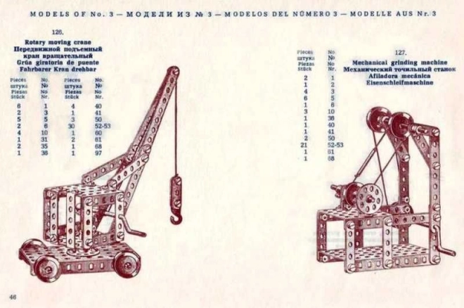 Merkur Classic C04, 213 delov, 183 modelov