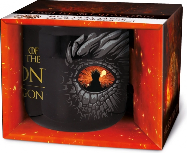 Keramična skodelica HOUSE OF THE DRAGON 410 ml
