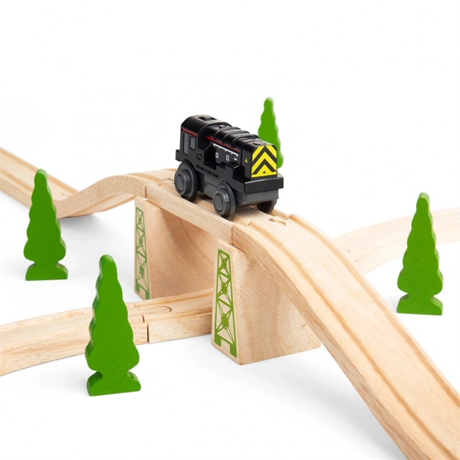 Bigjigs Rail dizelska premikalna lokomotiva na baterije