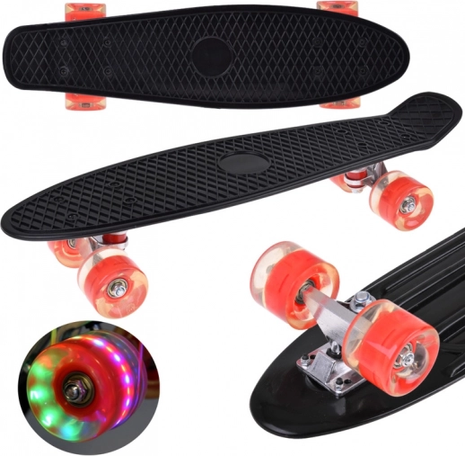 Fiszka LED rolka z osvetljenimi kolesi za skatepark