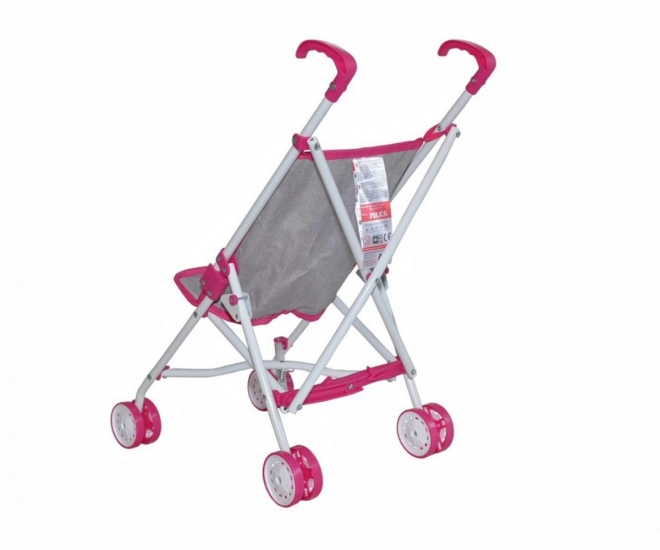 Otroški voziček za lutke Milly Mally Julia Prestige Pink