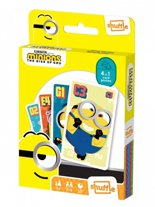 Karte igra Shuffle Fun 4 v 1 Minions: Vstop Gru