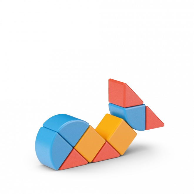 Geomag Magicube Kocke&Kartice 16 kosov