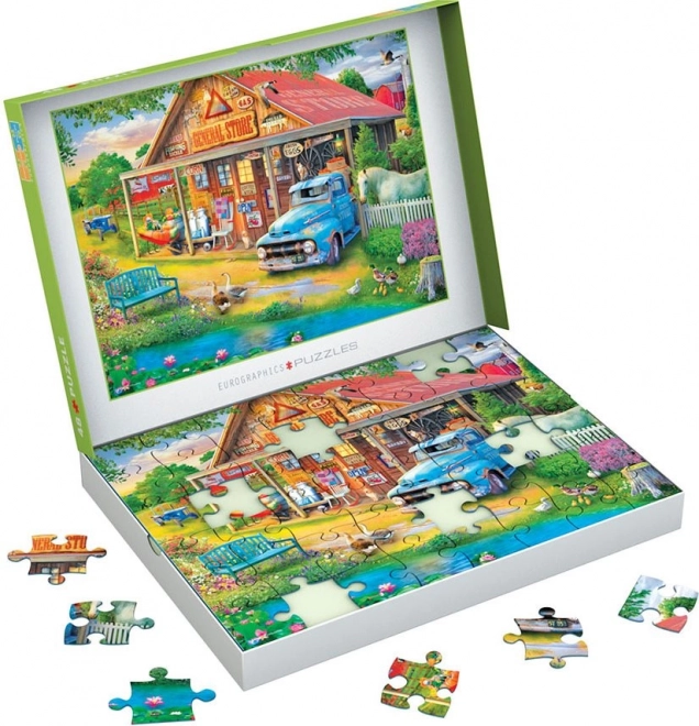 EUROGRAPHICS puzzle Connecting Pieces: vaška trgovinica 48 kosov