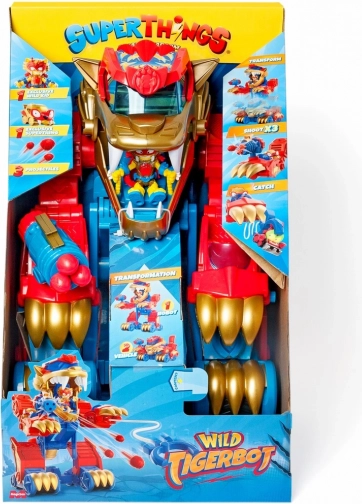 Komplet Iger SuperThings Divji Tigerbot