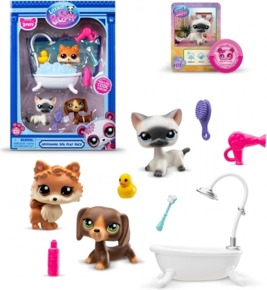 Littlest Pet Shop kopalniški set s 3 živalmi