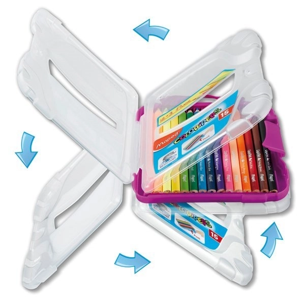 MAPED Barvni svinčniki tristrani Color'Peps Smart Box 12 kos