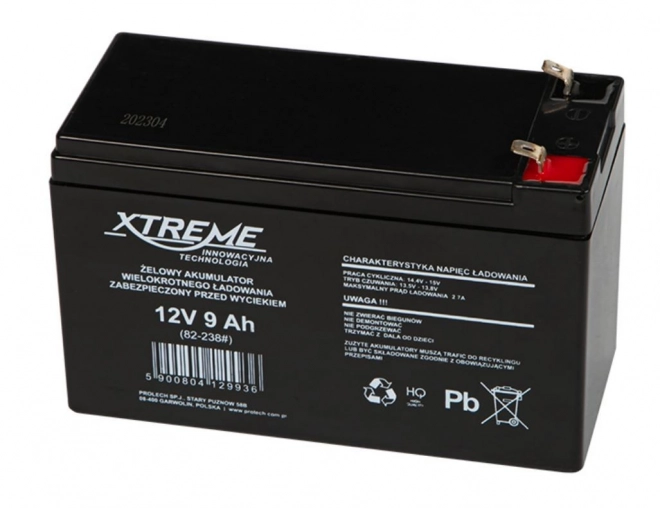 Gelna baterija 12V 9Ah XTREME