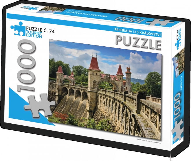 Sestavljanka Jez Kraljestva 1000 kosov - Turistična izdaja