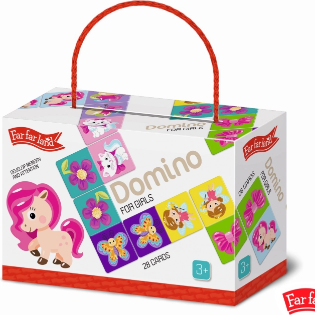 Far Far Land Domino za dekleta