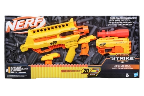 Nerf Alpha Strike 4 izstreljevalci in puščice