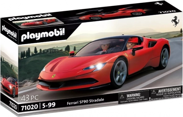 Športni avtomobil PLAYMOBIL FERRARI SF90 Stradale s figuricama