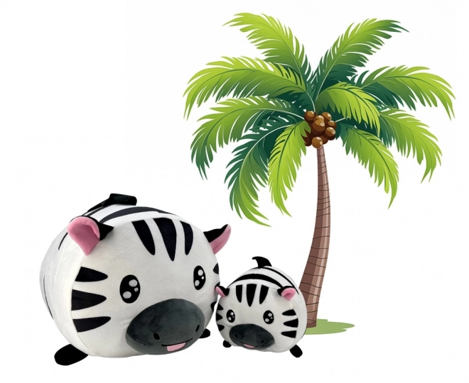 Čarobna otroška zebra - plišasta igrača 20 cm