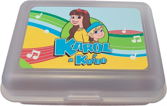 Škatla za prigrizke Karol in Kvído – antibakterijska